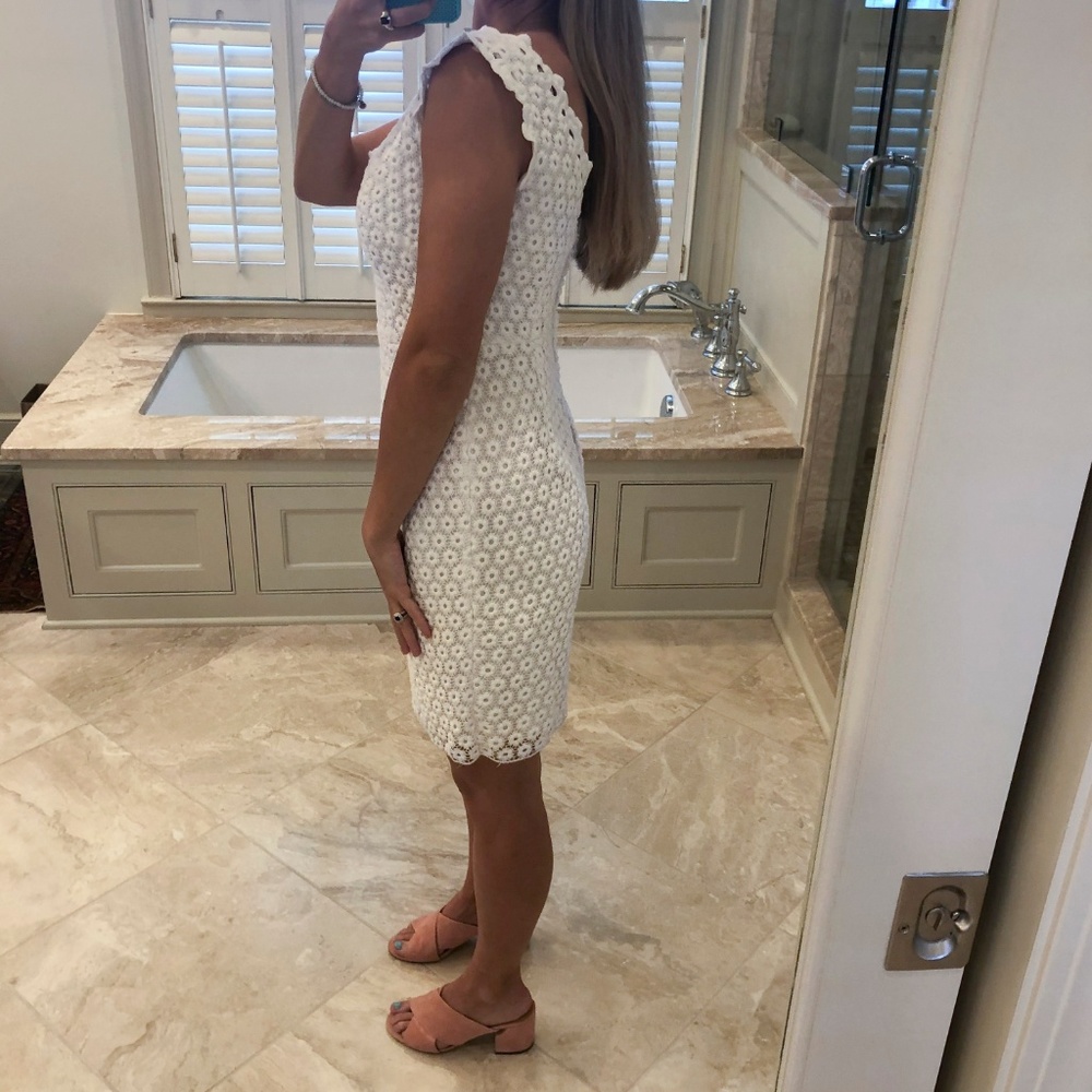 Lilly Pulitzer white dress, size 0 - Picture 3 of 6